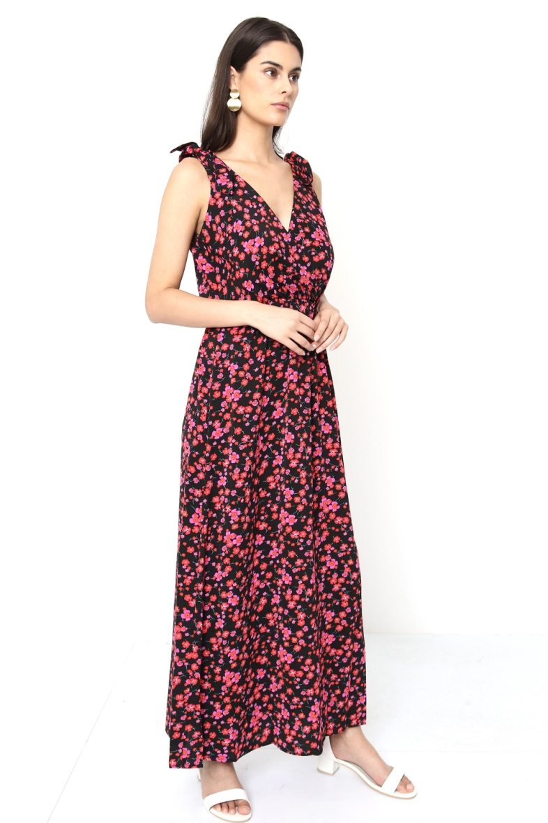Wholesaler BY ONE - PLUS SIZE PRINTED DRESS