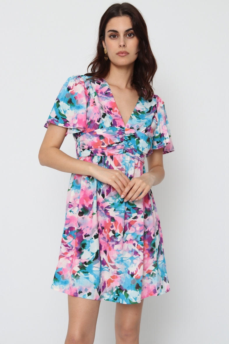 Wholesaler BY ONE - PRINTED DRESS