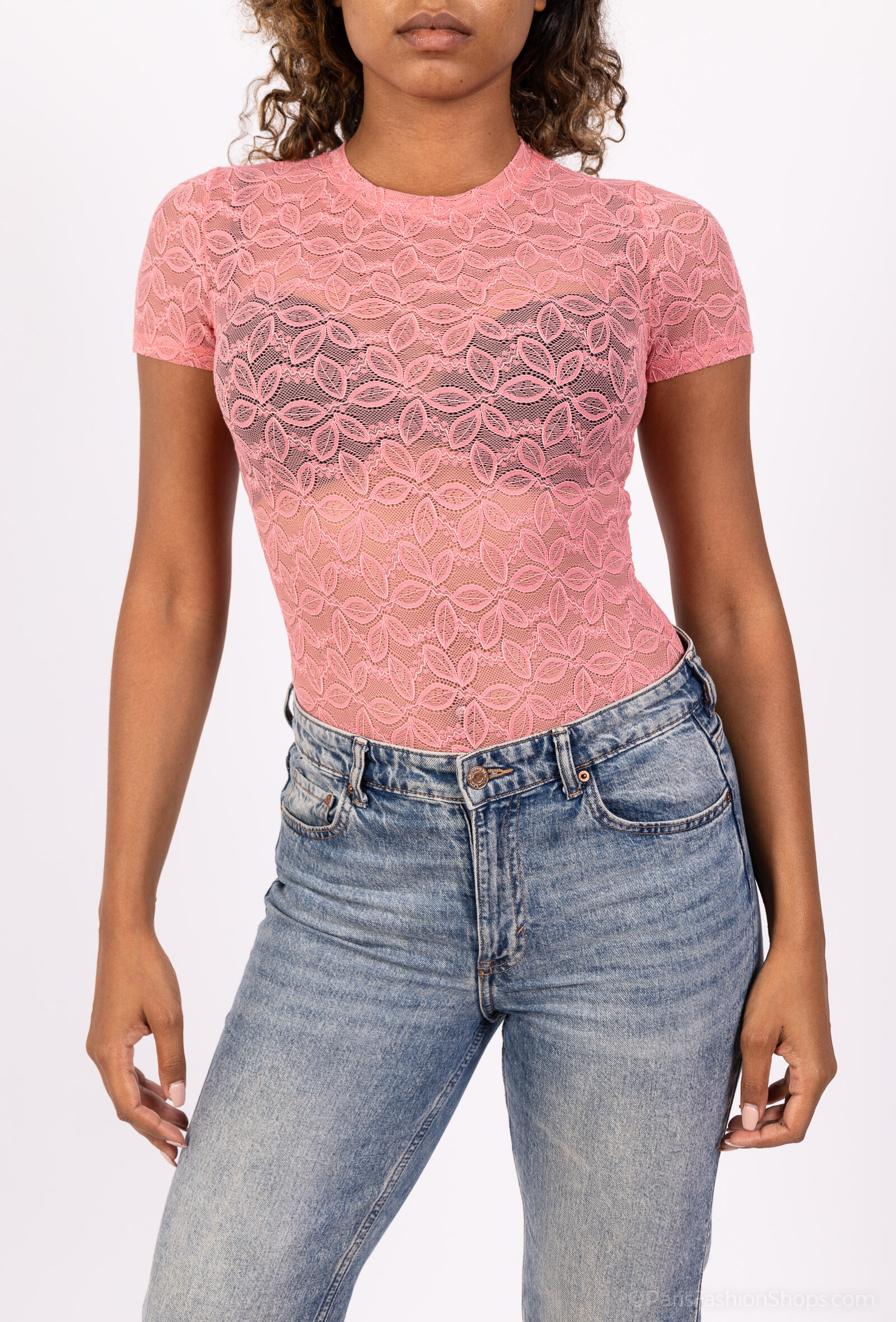 Wholesaler By Swan - Lace bodysuit short sleeve