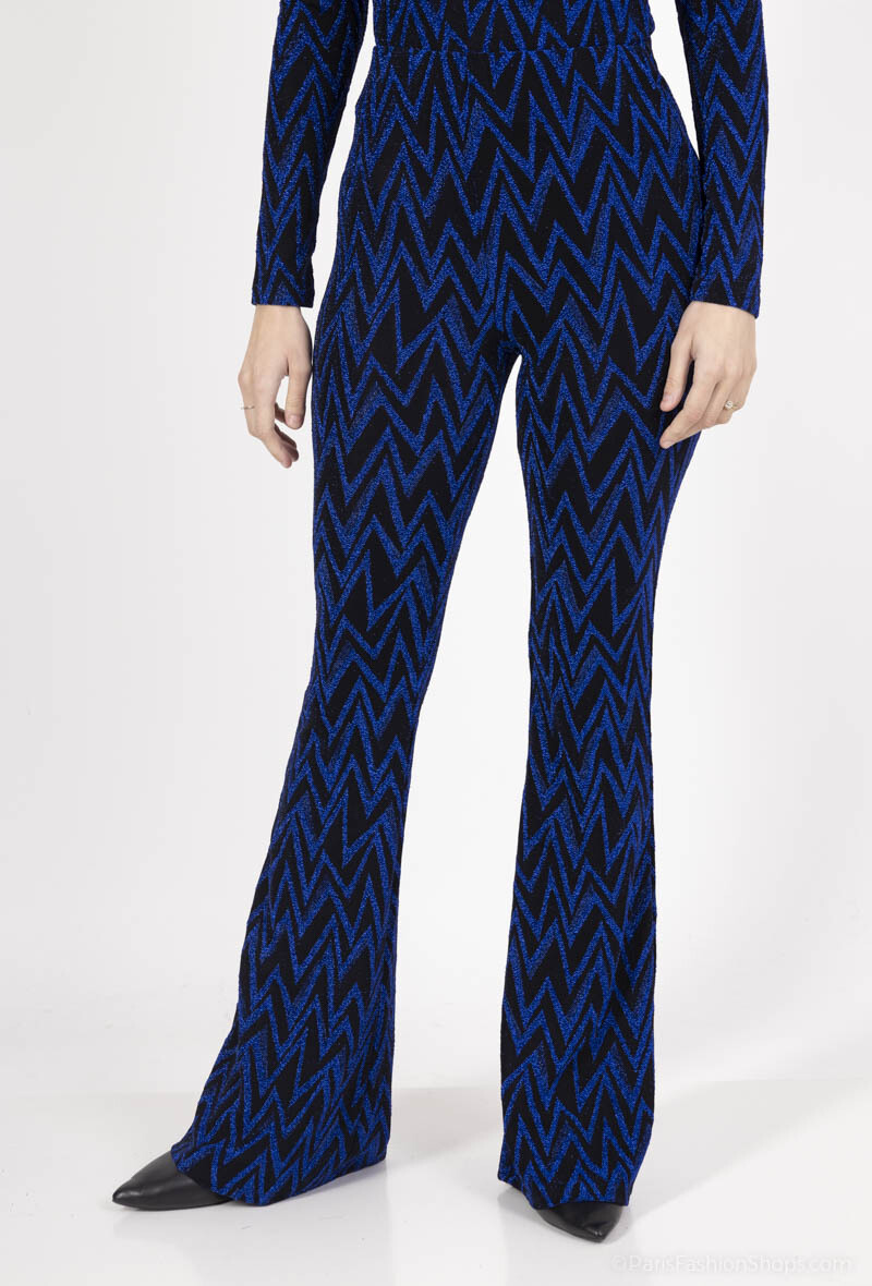Wholesaler By Swan - Printed lurex dress