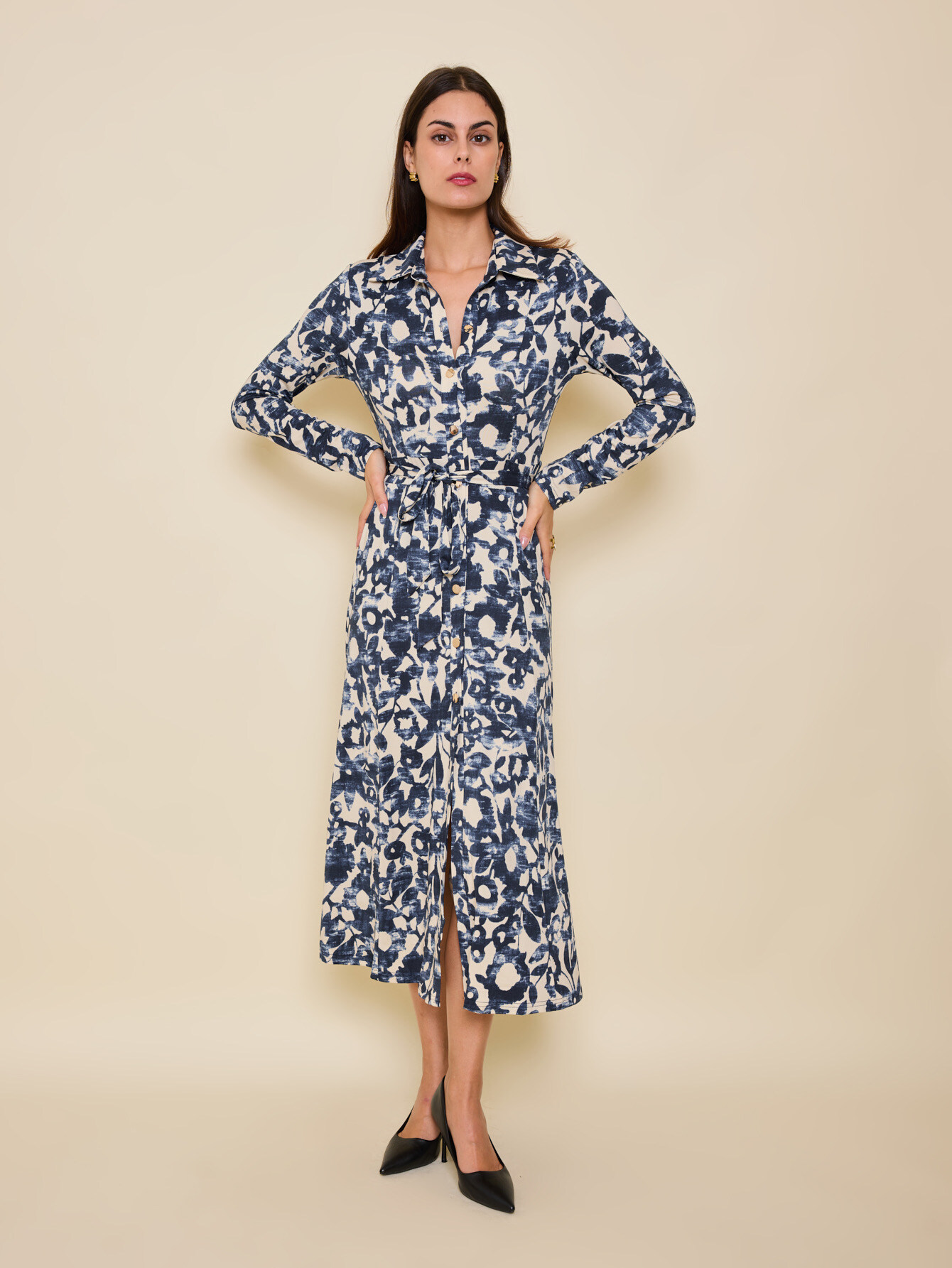 Grossiste By Swan - Robe chemise imprimé