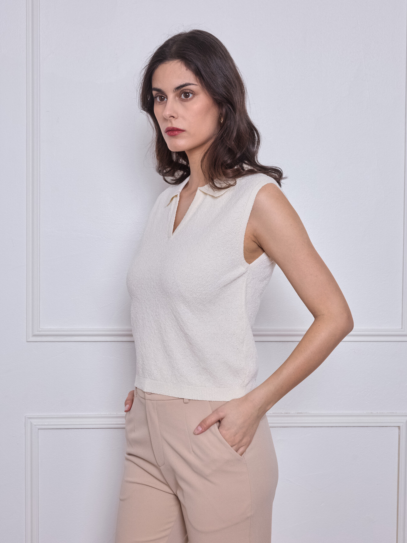 Grossiste By Swan - Sweat sans manche