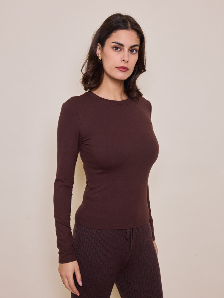 Grossiste By Swan - Top basique col rond