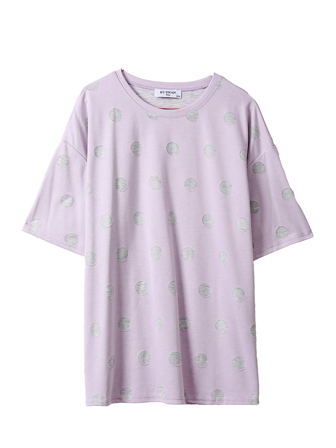 Mayorista By Swan - Camiseta oversize de lunares