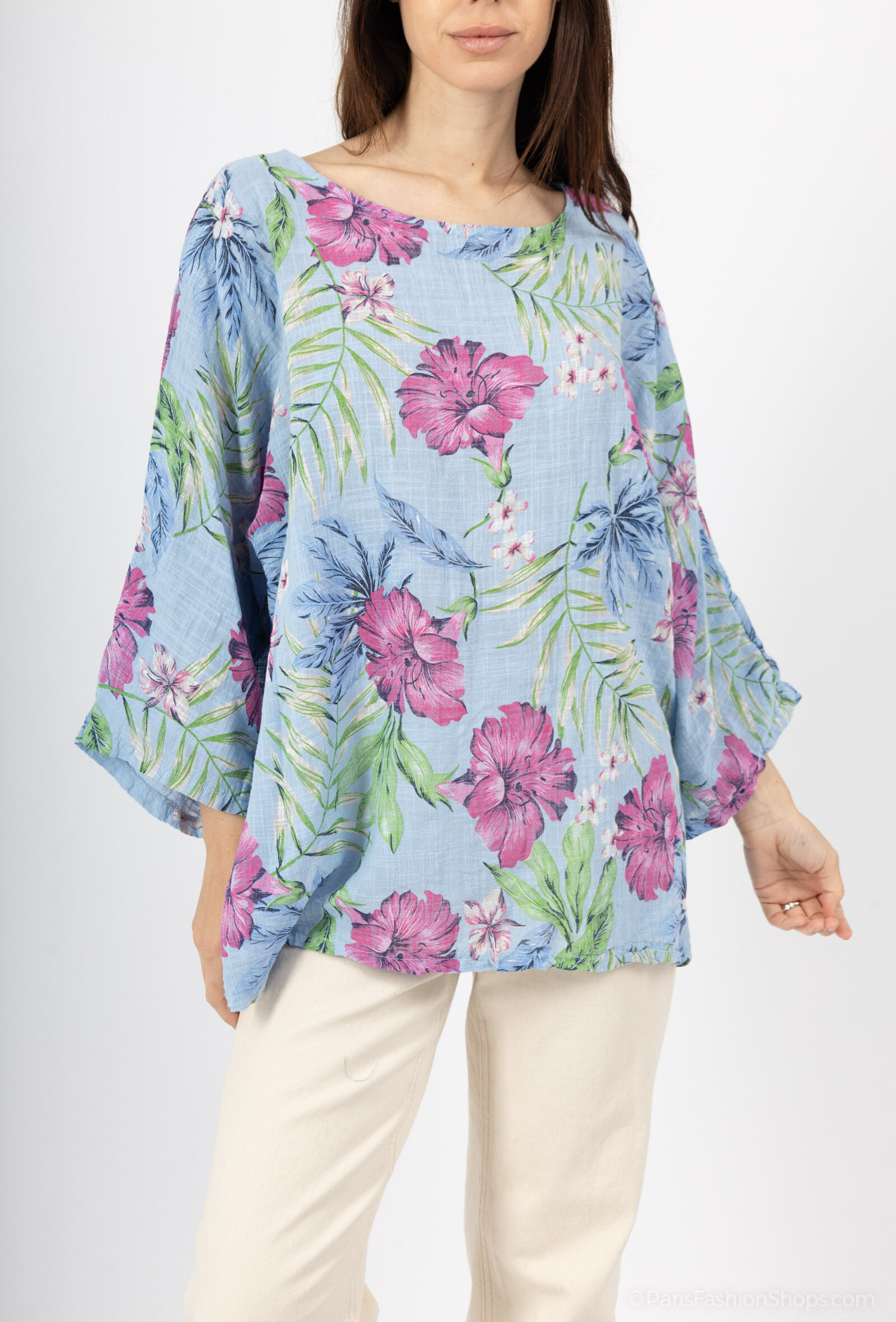 Wholesaler C'Belle - Flowery print blouse