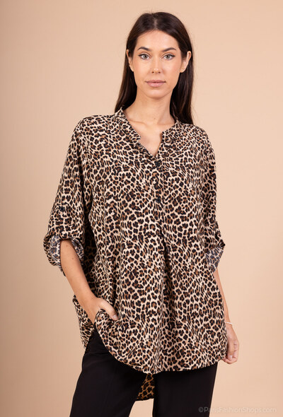 Grossiste C'Belle - Chemise imprimé animal Grossiste C'Belle - Chemise imprimé animal
