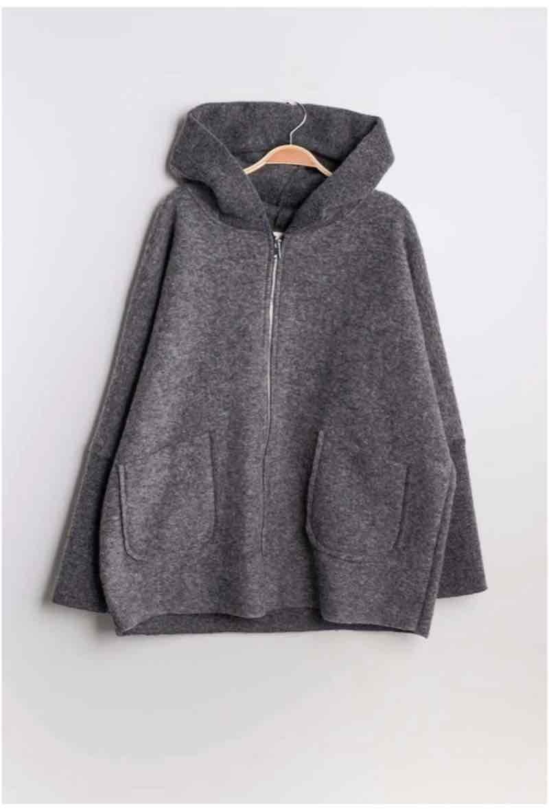 Grossiste C'Belle - Manteau à capuche