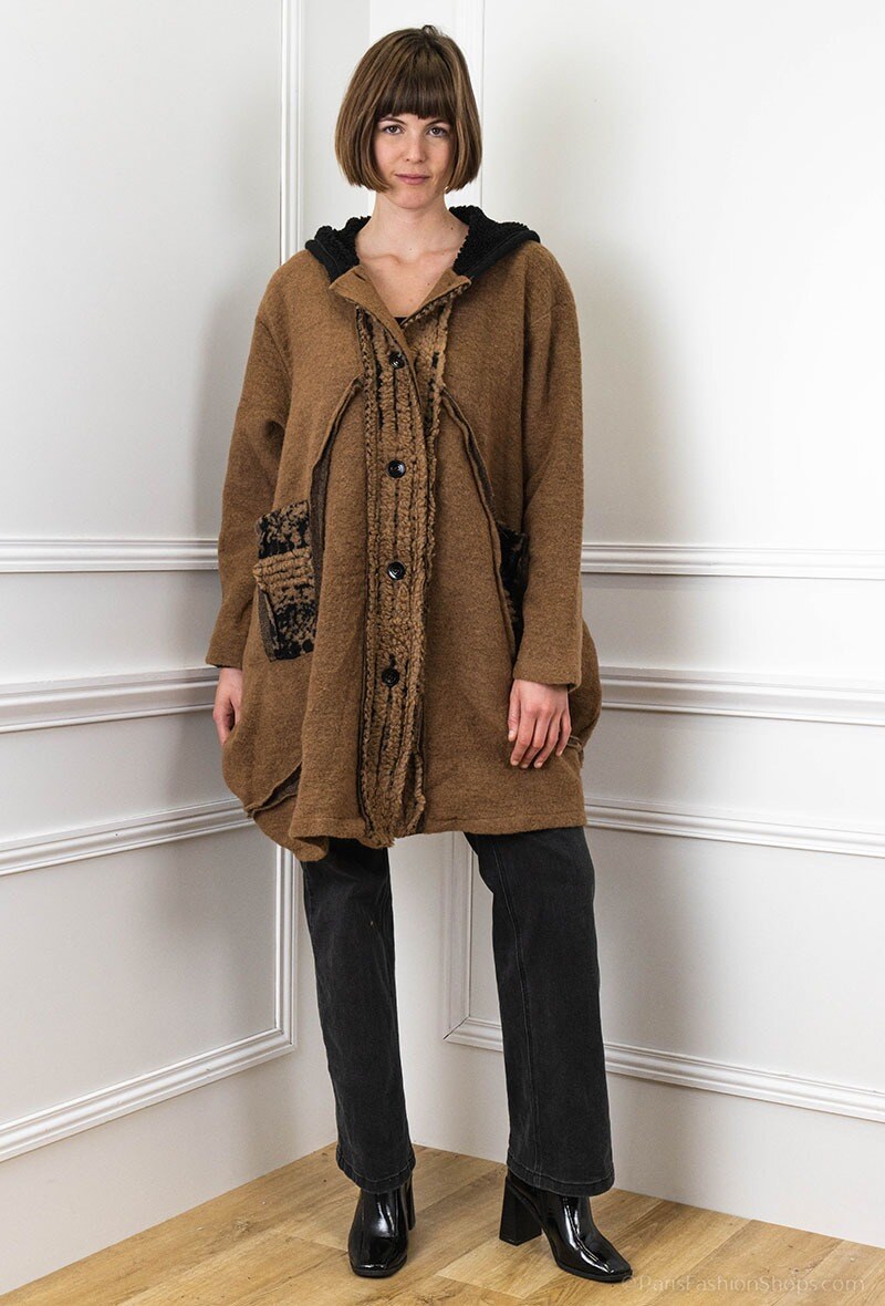 Grossiste C'Belle - Manteau imprimé