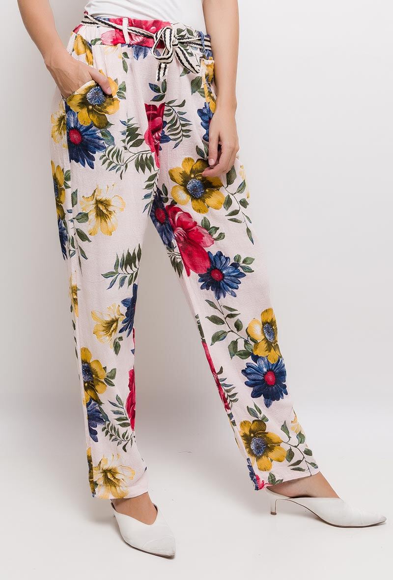 Grossiste C'Belle - Pantalon fleuri