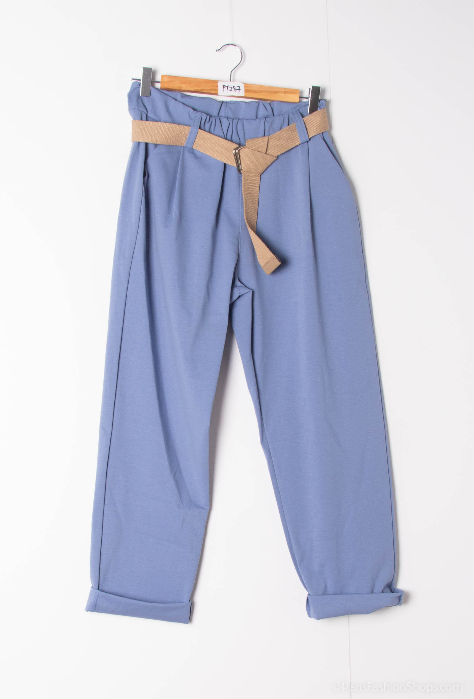 Mayorista C'Belle - Pantalón con 2 bolsillos delanteros con cinturón.