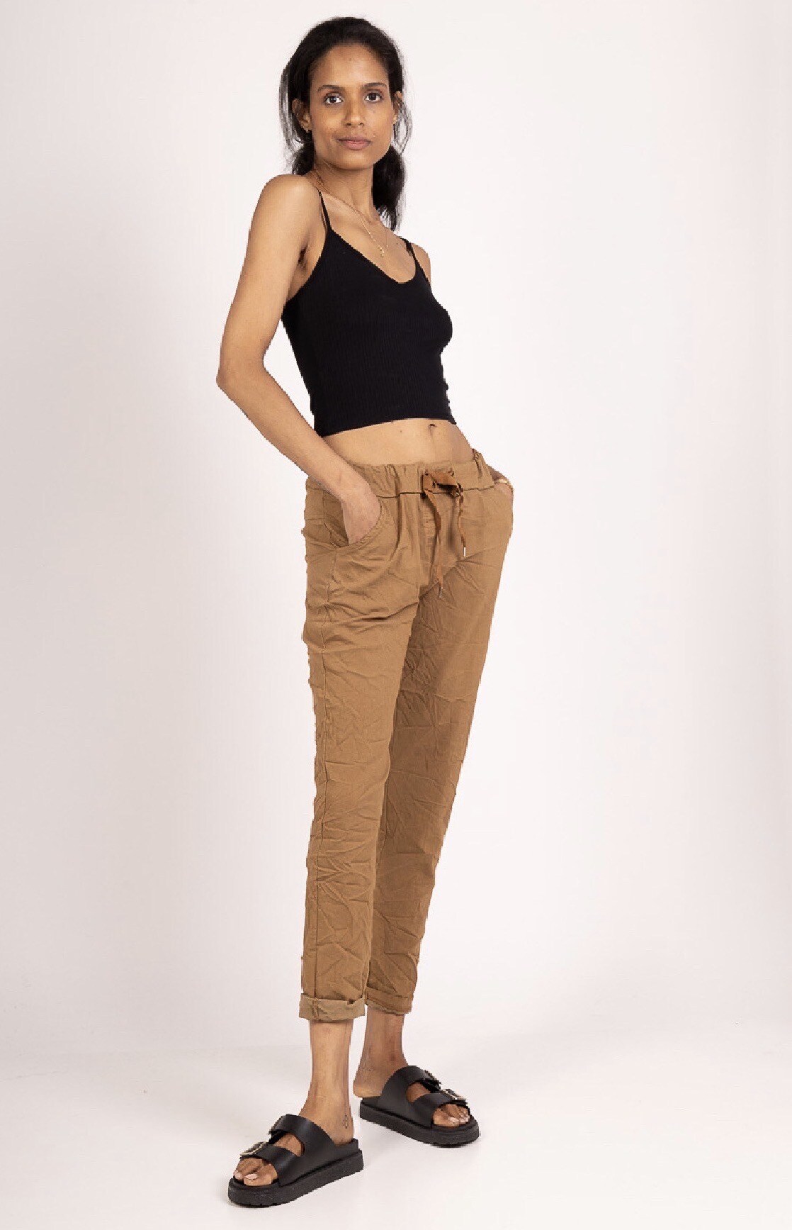 Grossista C'Belle - PANTALONI UNIFORMI LUNGHEZZA 100CM CIRCONFERENZA FIANCHI 54CM CON DUE TASCHE ANTERIORI E UN CORDINO IN VITA