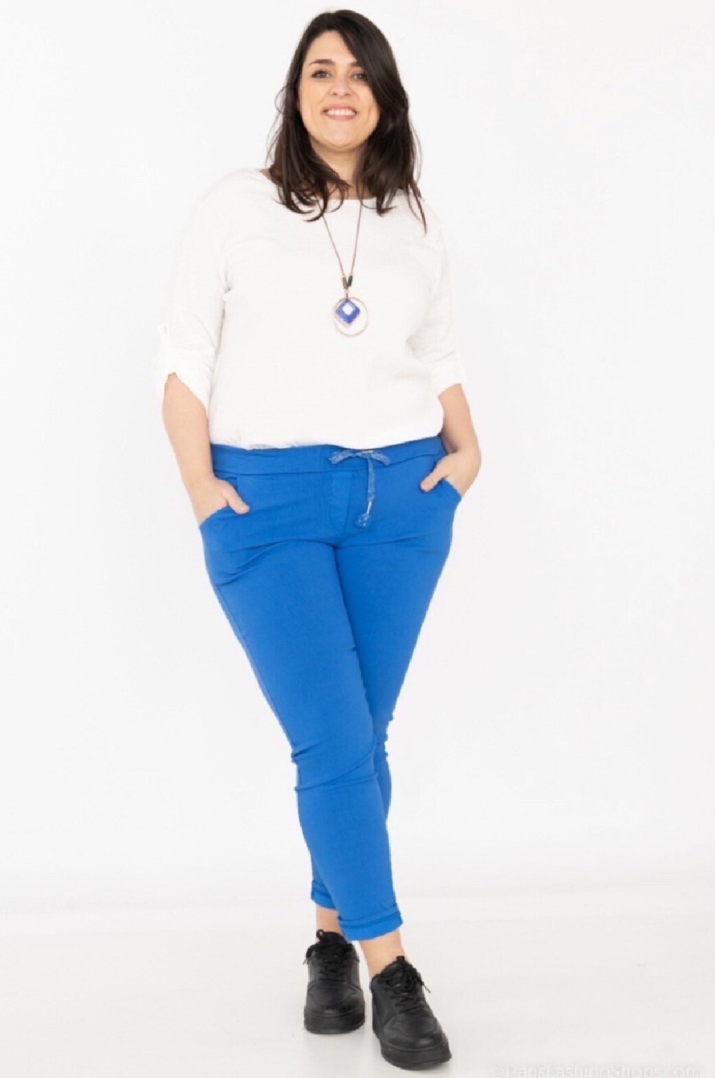 Wholesaler C'Belle - Plus size cotton pants