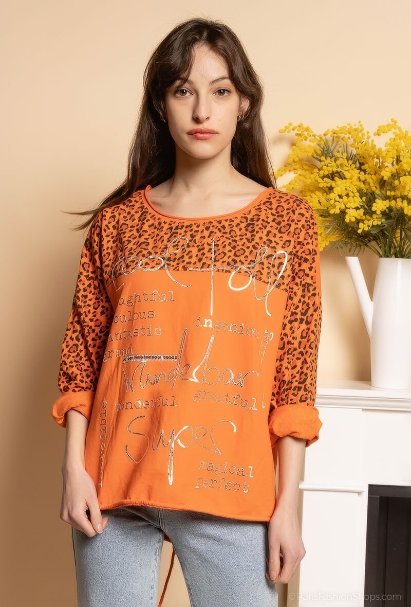 Mayorista C'Belle - Sudadera estampada