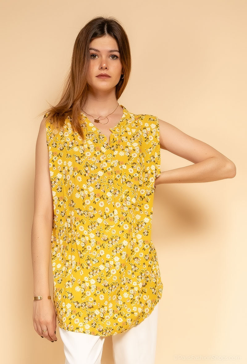 Grossiste C'Belle - Tunique à imprimé fleurs