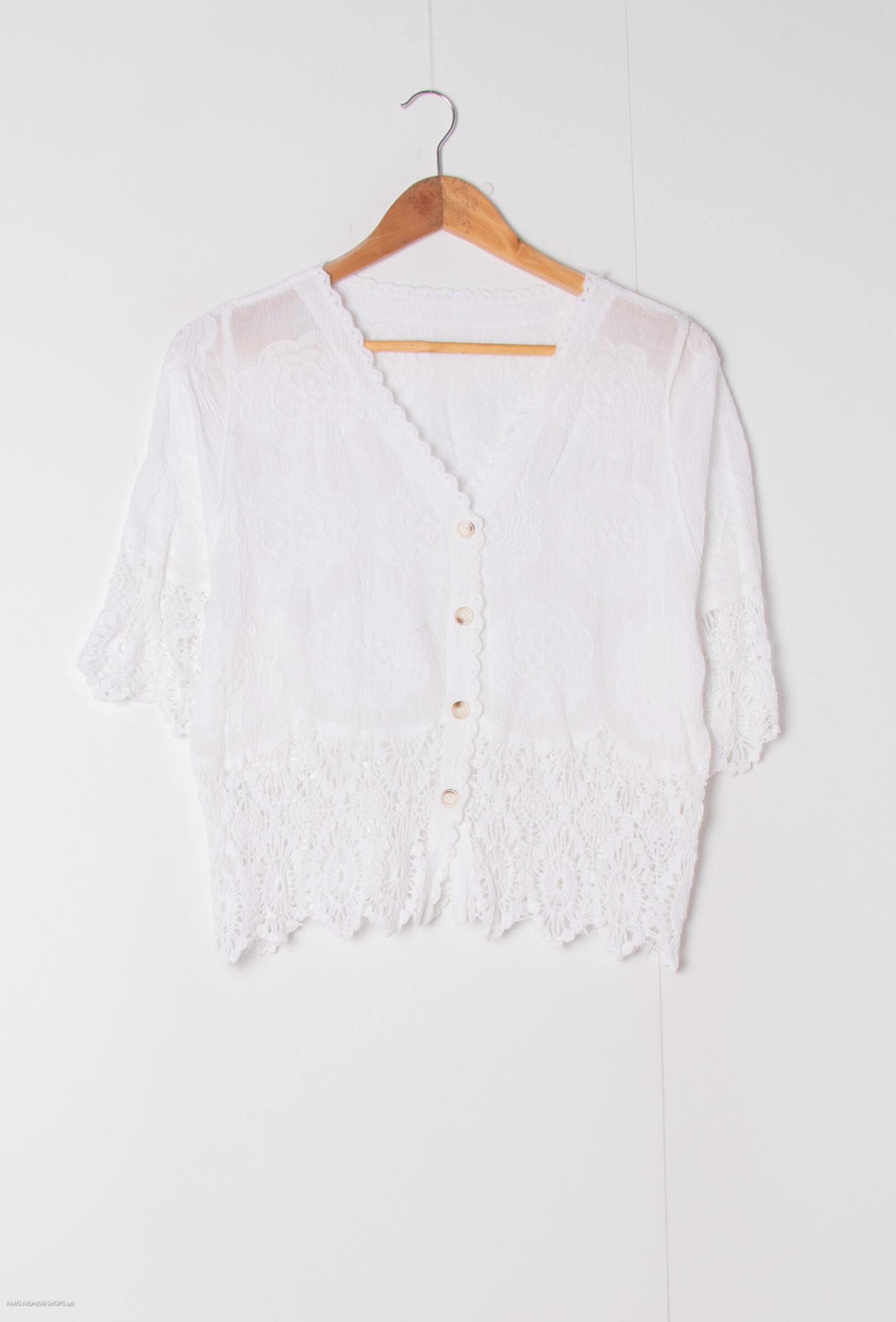 Grossiste C'Belle - Vest imprimé fleursen coton