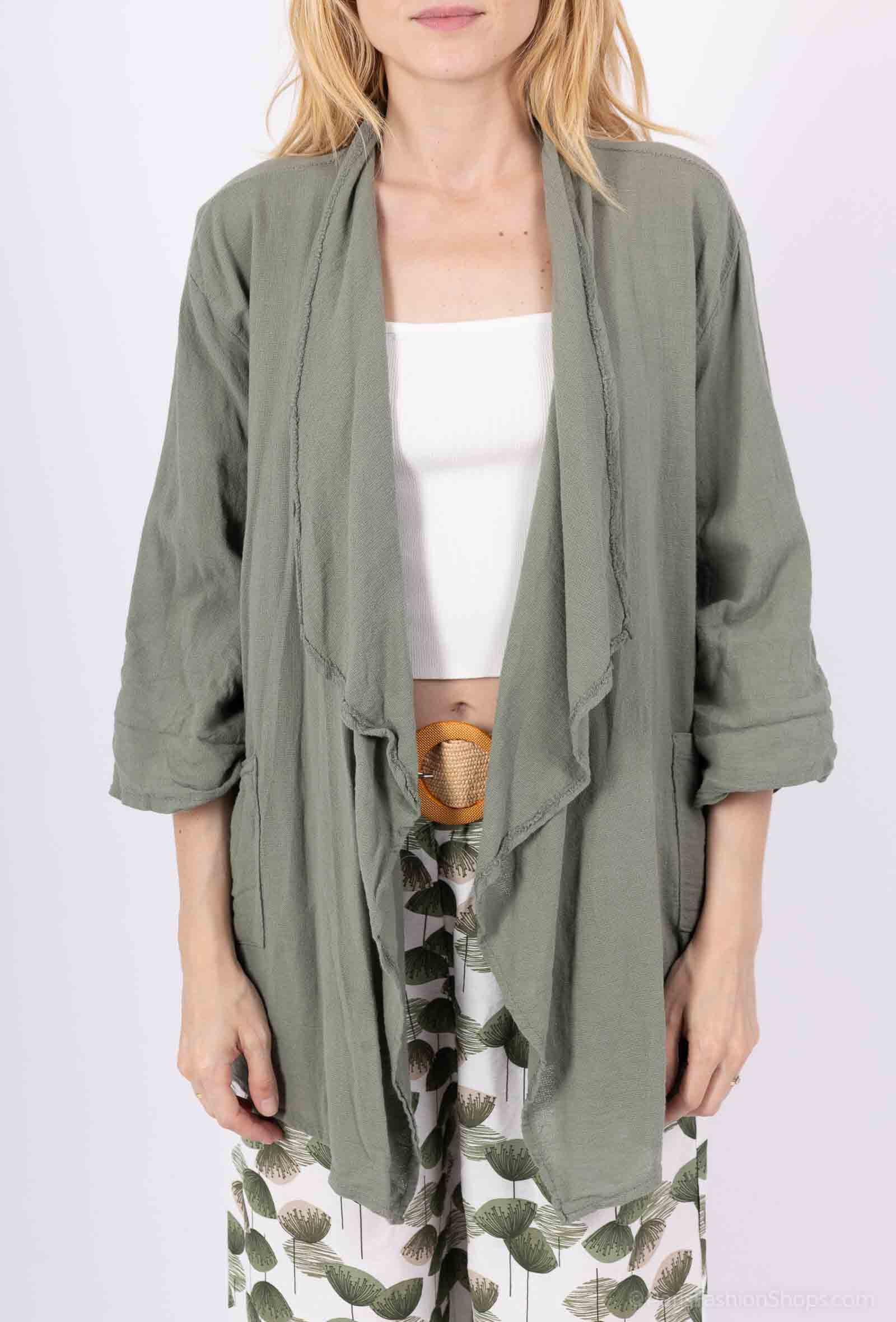 Grossista C'Belle - Gilet unito con 2 tasche frontali