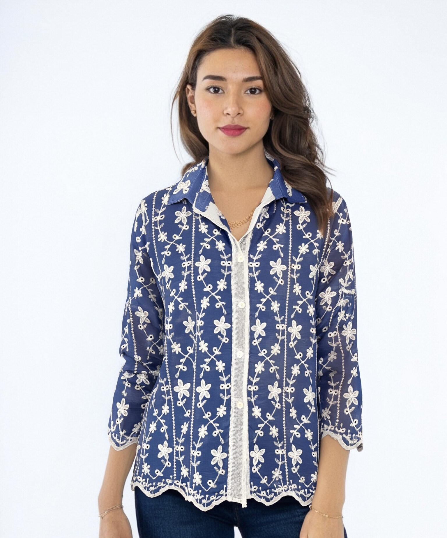 Wholesaler C.CONSTANTIA - Embroidery shirt