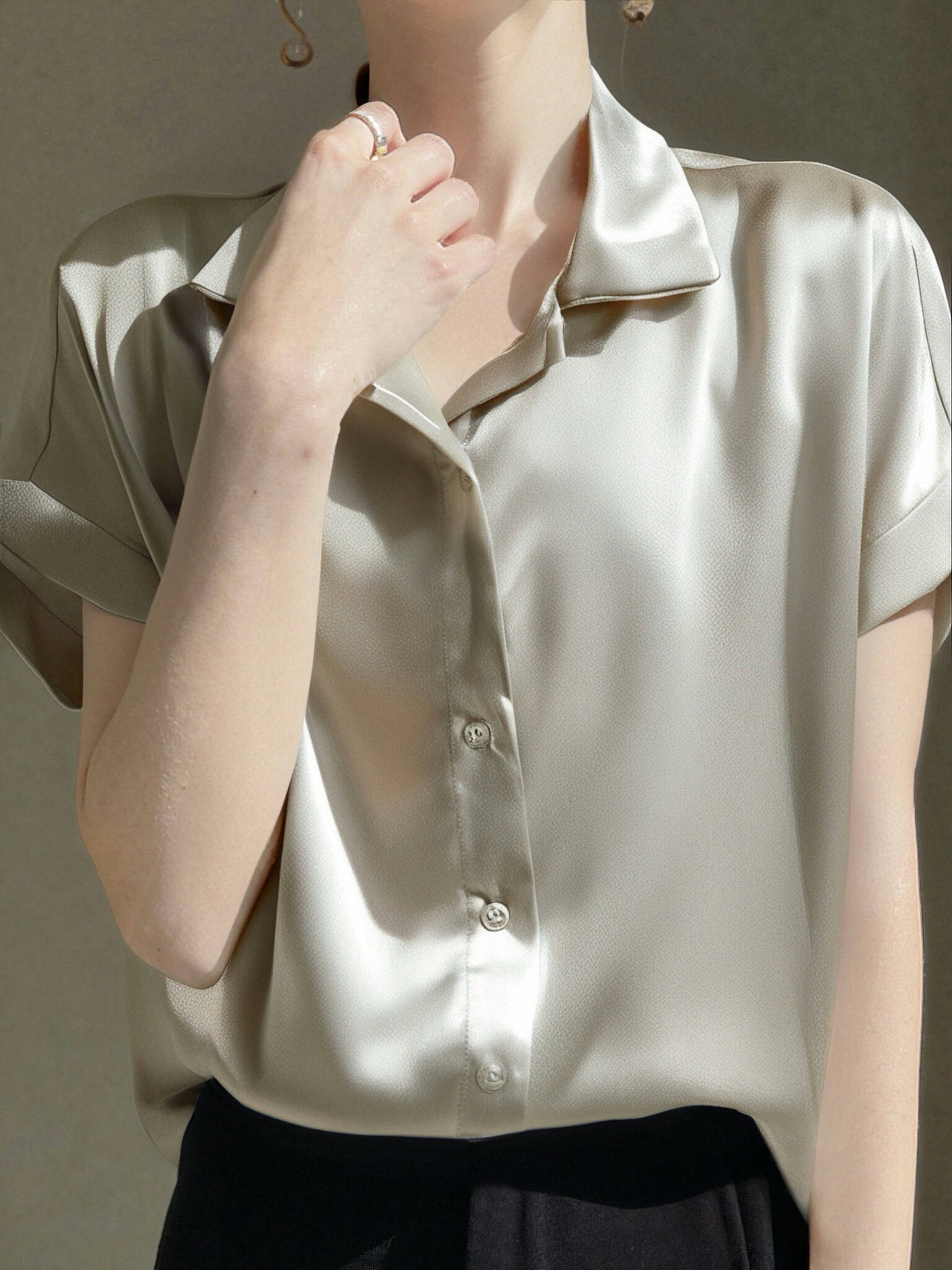 Wholesaler C.CONSTANTIA - Satin skirt