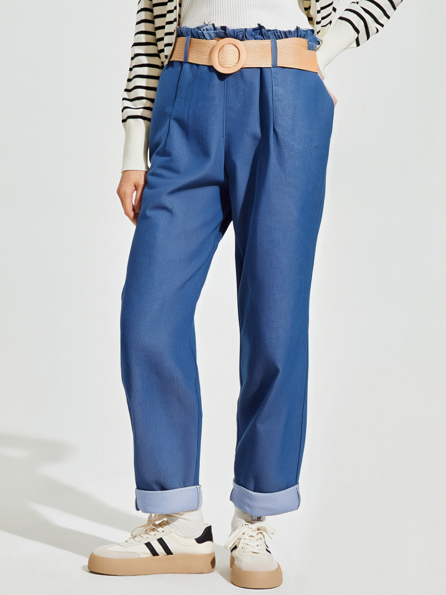 Wholesaler C.CONSTANTIA - Pants with pocket and belt