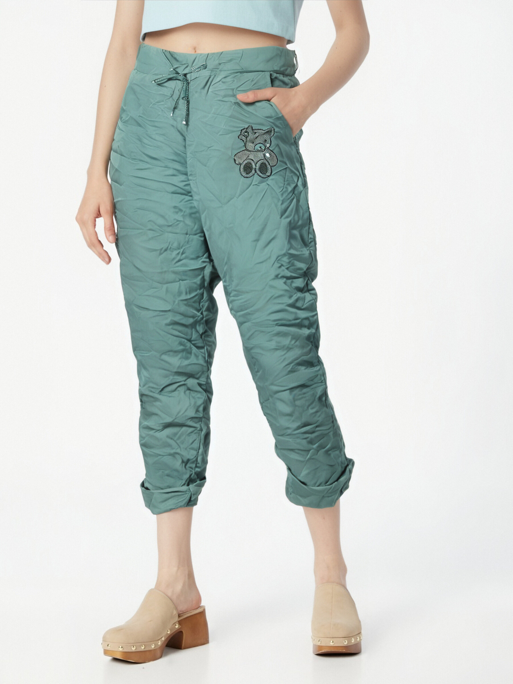 Wholesaler C.CONSTANTIA - Teddy bear crinkle pants
