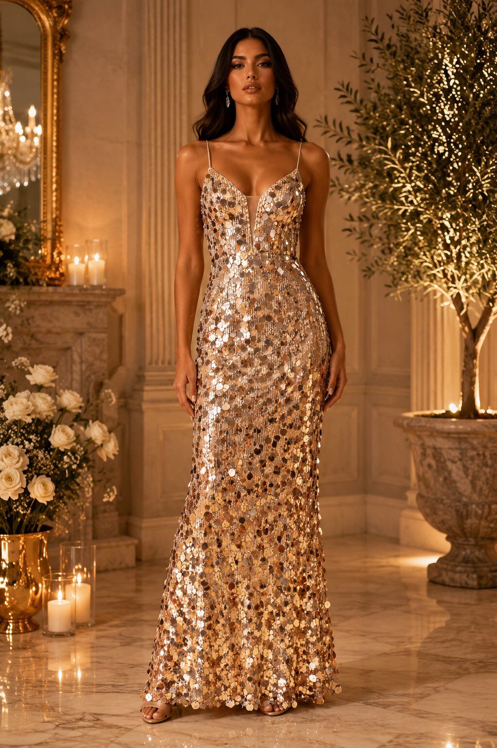 Großhändler C Fait Pour Vous - Langes Abendkleid Prestige