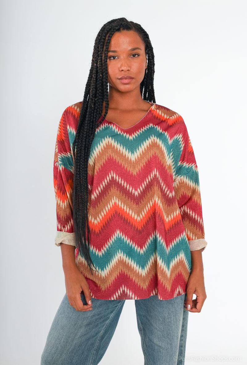 Wholesaler C'FASHION - Printed shirt