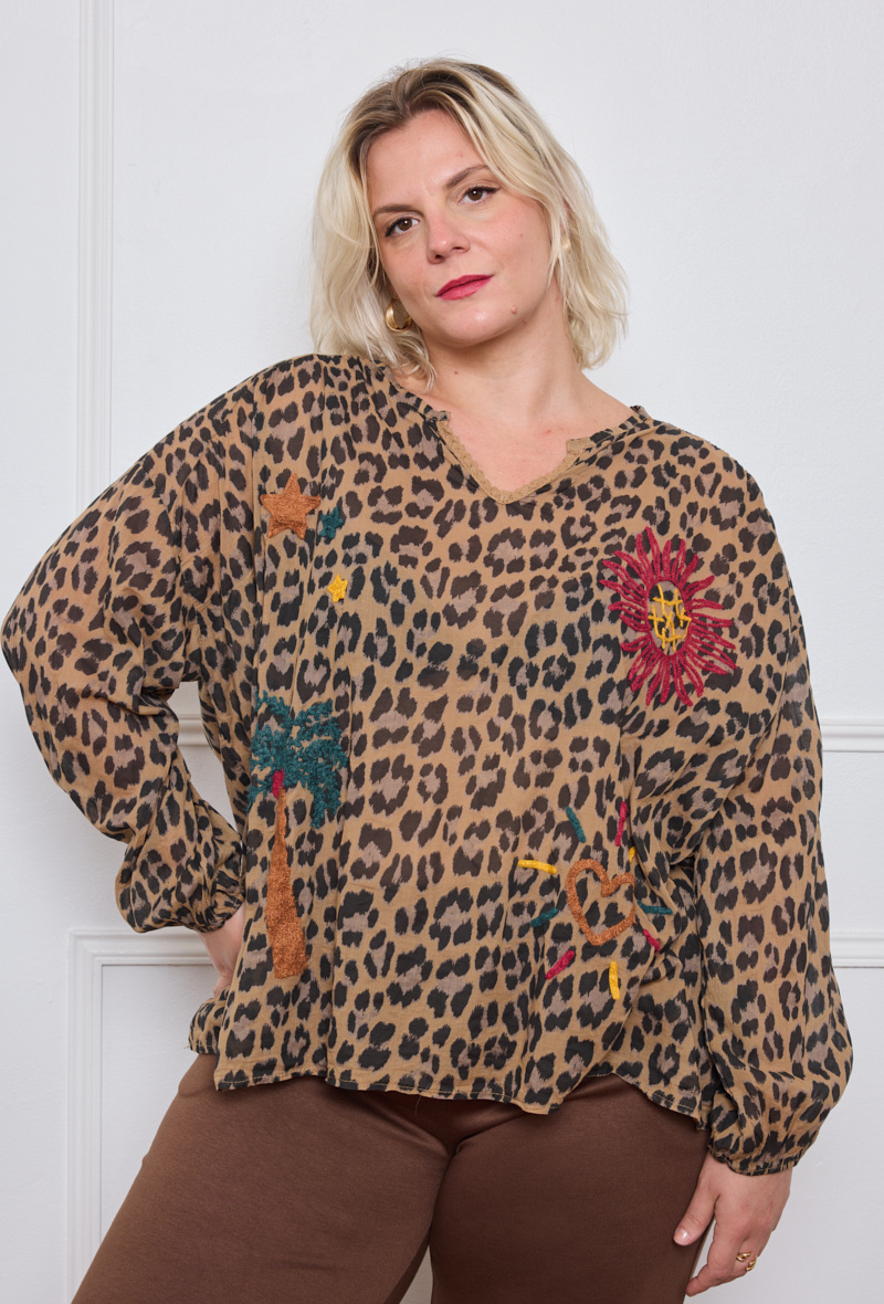 Mayorista C'MELODIE - Talla Grande Blusa