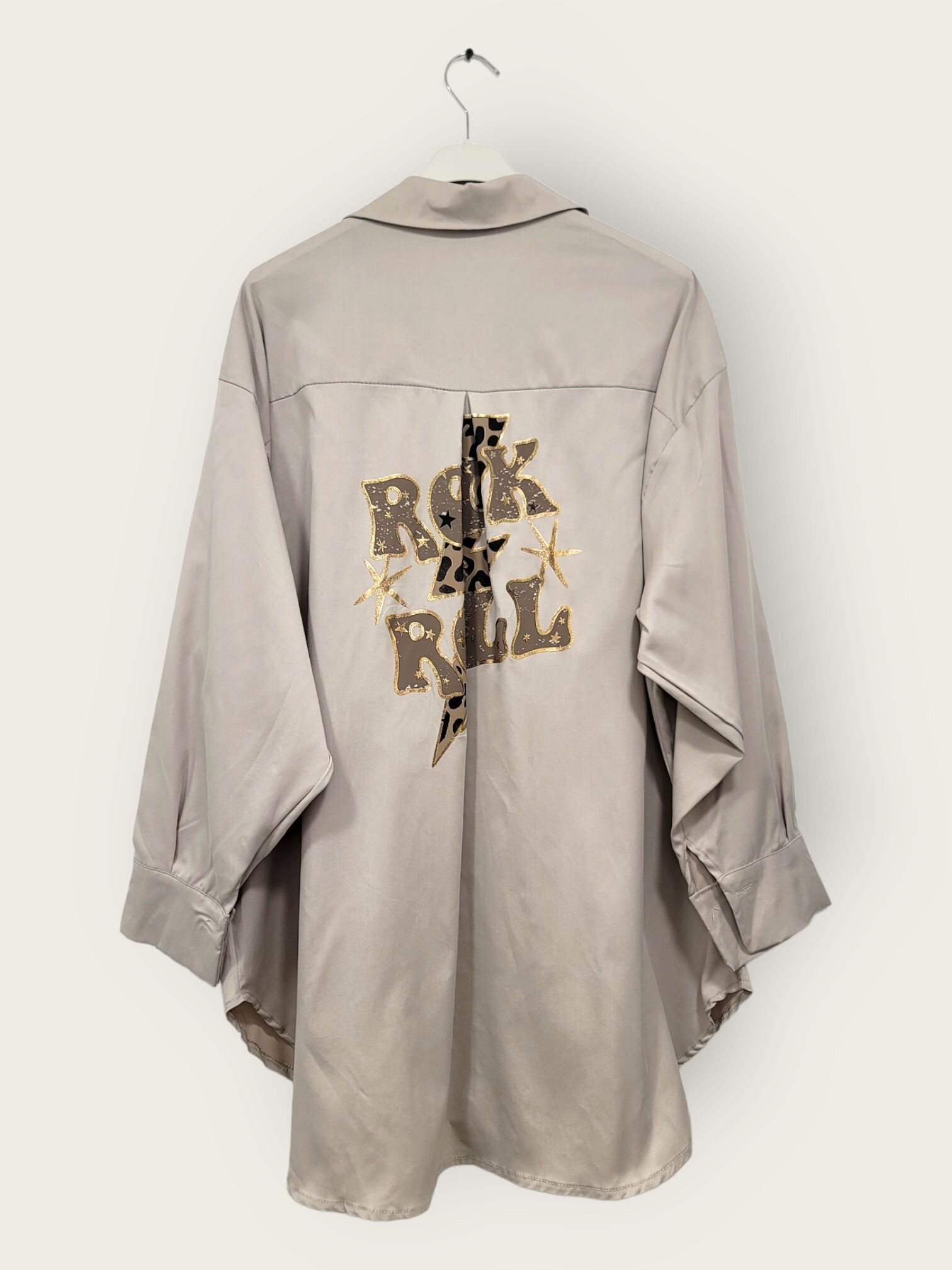 Mayorista C'MELODIE - camisa ancha con espalda rockera