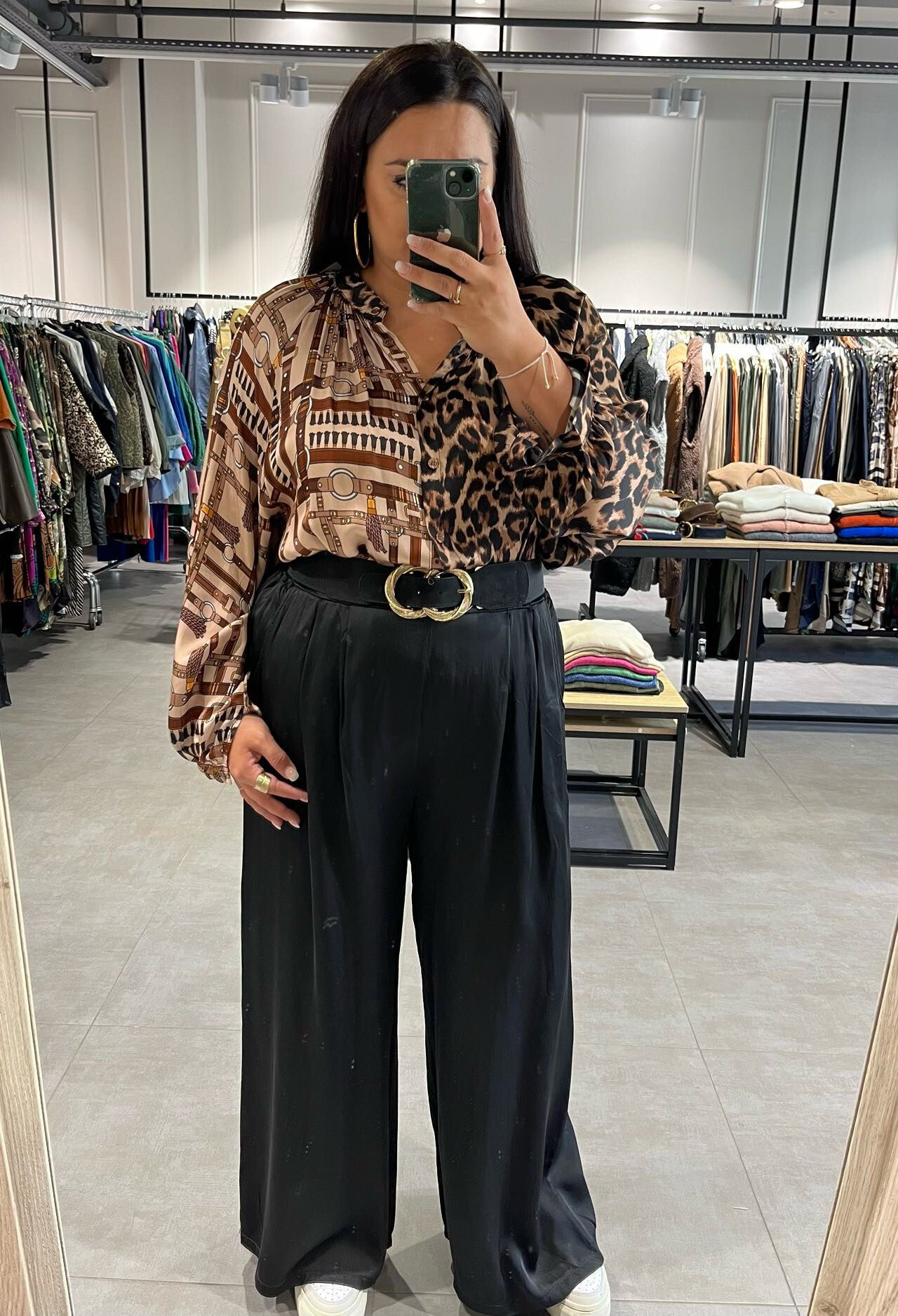 Wholesaler C'MELODIE - Printed silk shirt