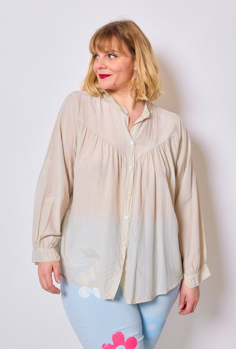 Wholesaler C'MELODIE - Cotton veil shirt