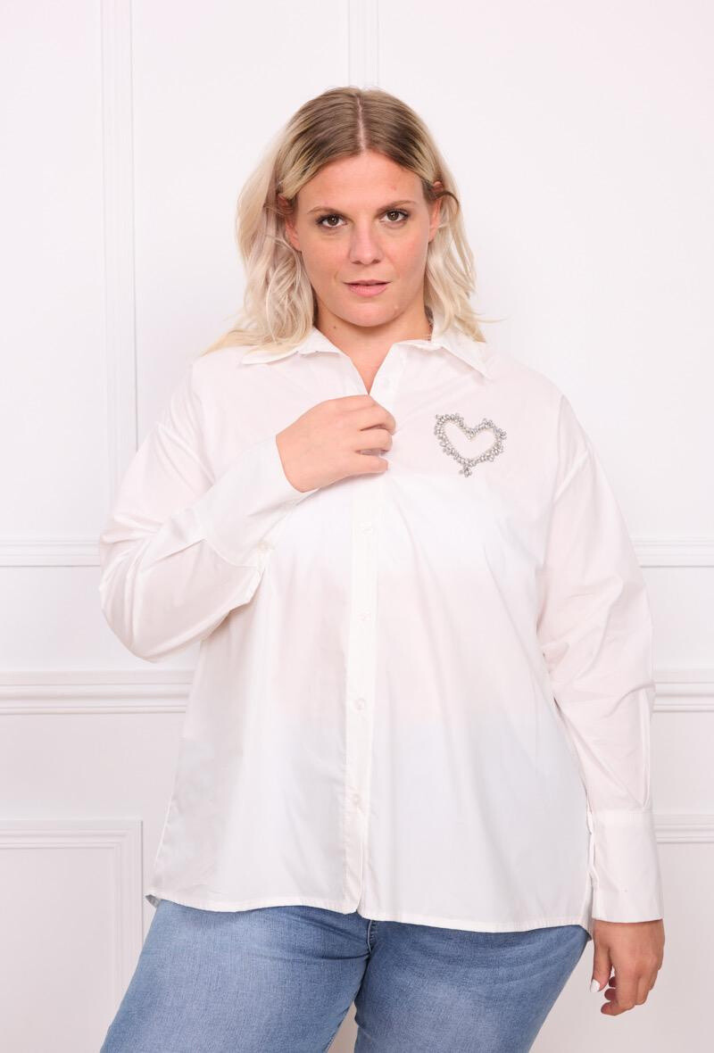 Wholesaler C'MELODIE - Popeline Premium Coeur shirt