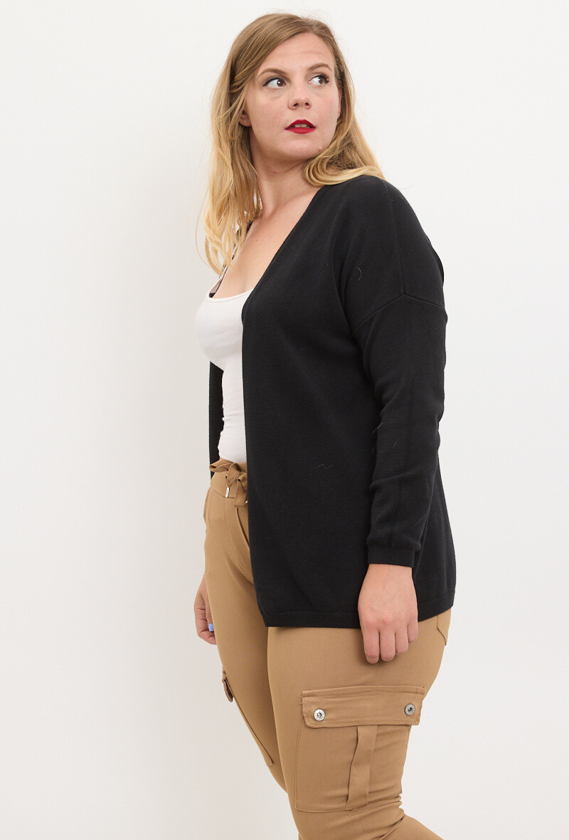 Großhändler C'MELODIE - Großer Strickjacke übergroße Chic
