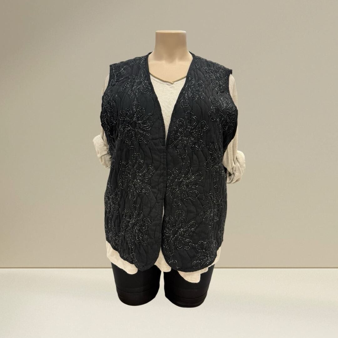 Wholesaler C'MELODIE - LARGE SIZE SLEEVELESS VEST