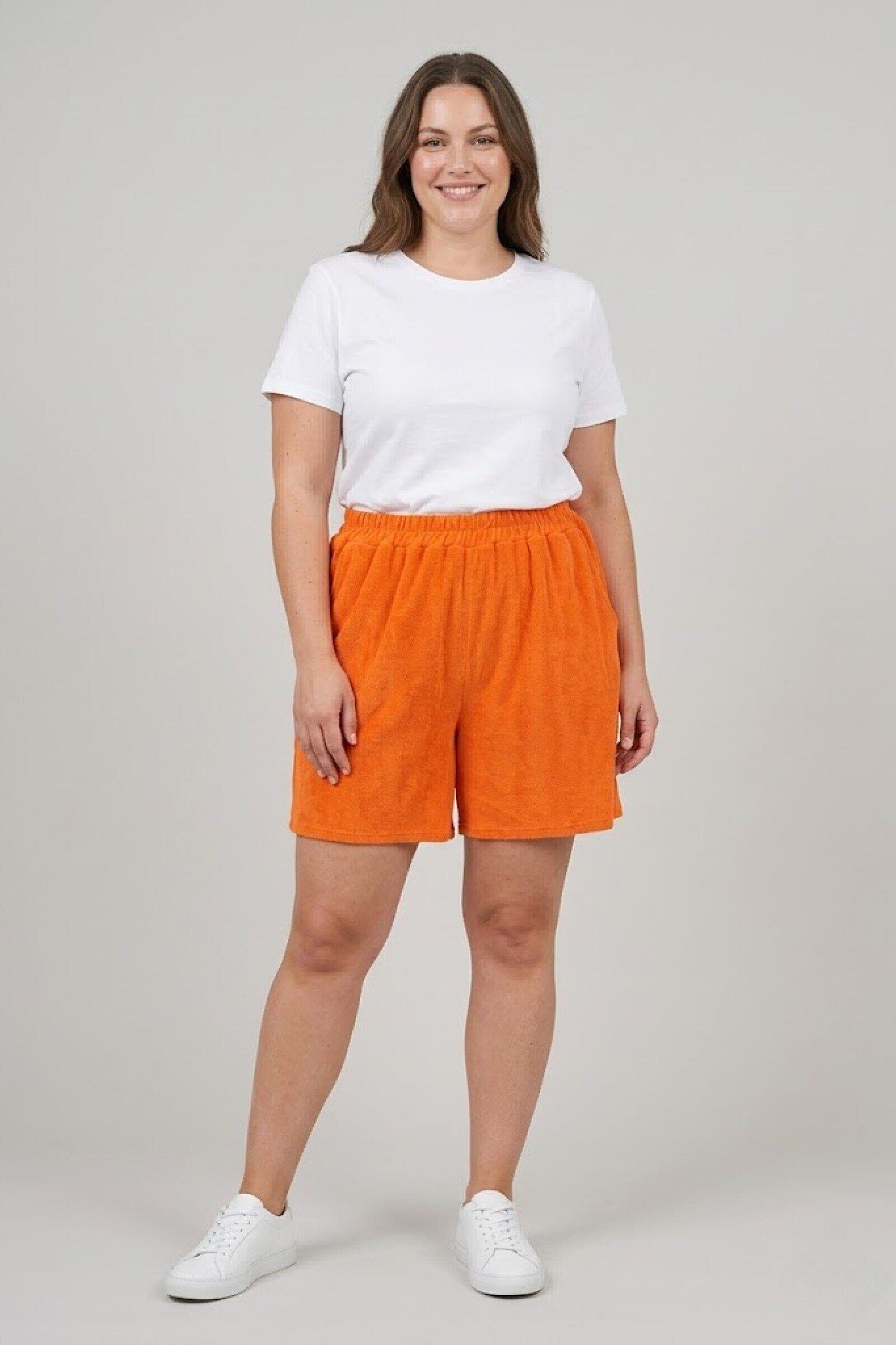 Großhändler C'MELODIE - Große Größen - Frottee-Caprihose