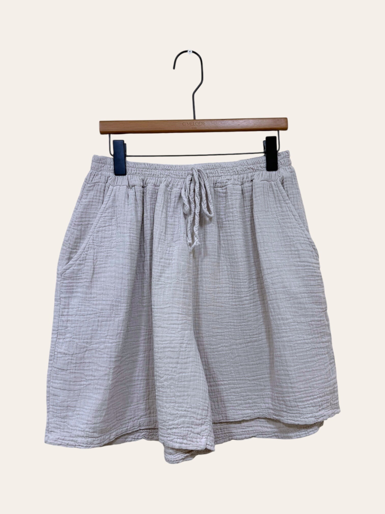 Wholesaler C'MELODIE - LARGE SIZE SHORT GAUZE COTTON