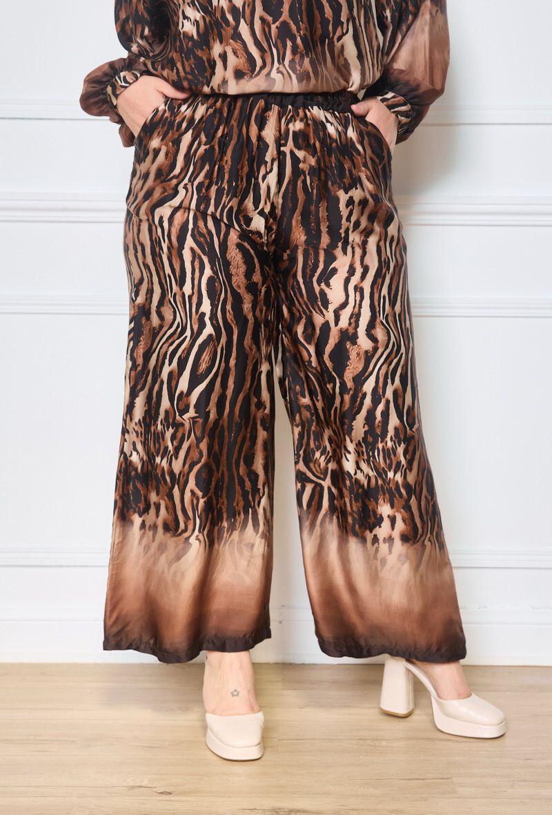 Wholesaler C'MELODIE - Printed silk pants