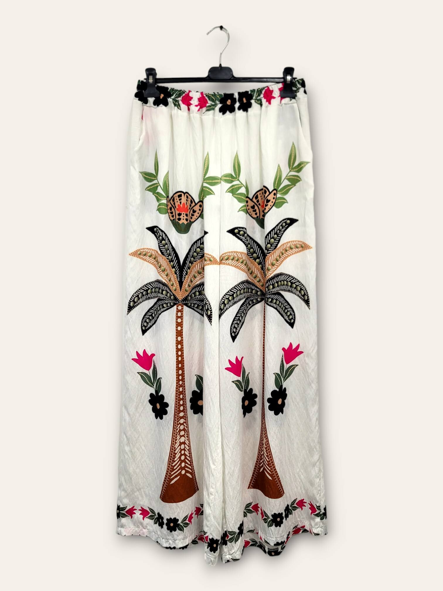 Grossiste C'MELODIE - Grande Taille Pantalon ample brodé
