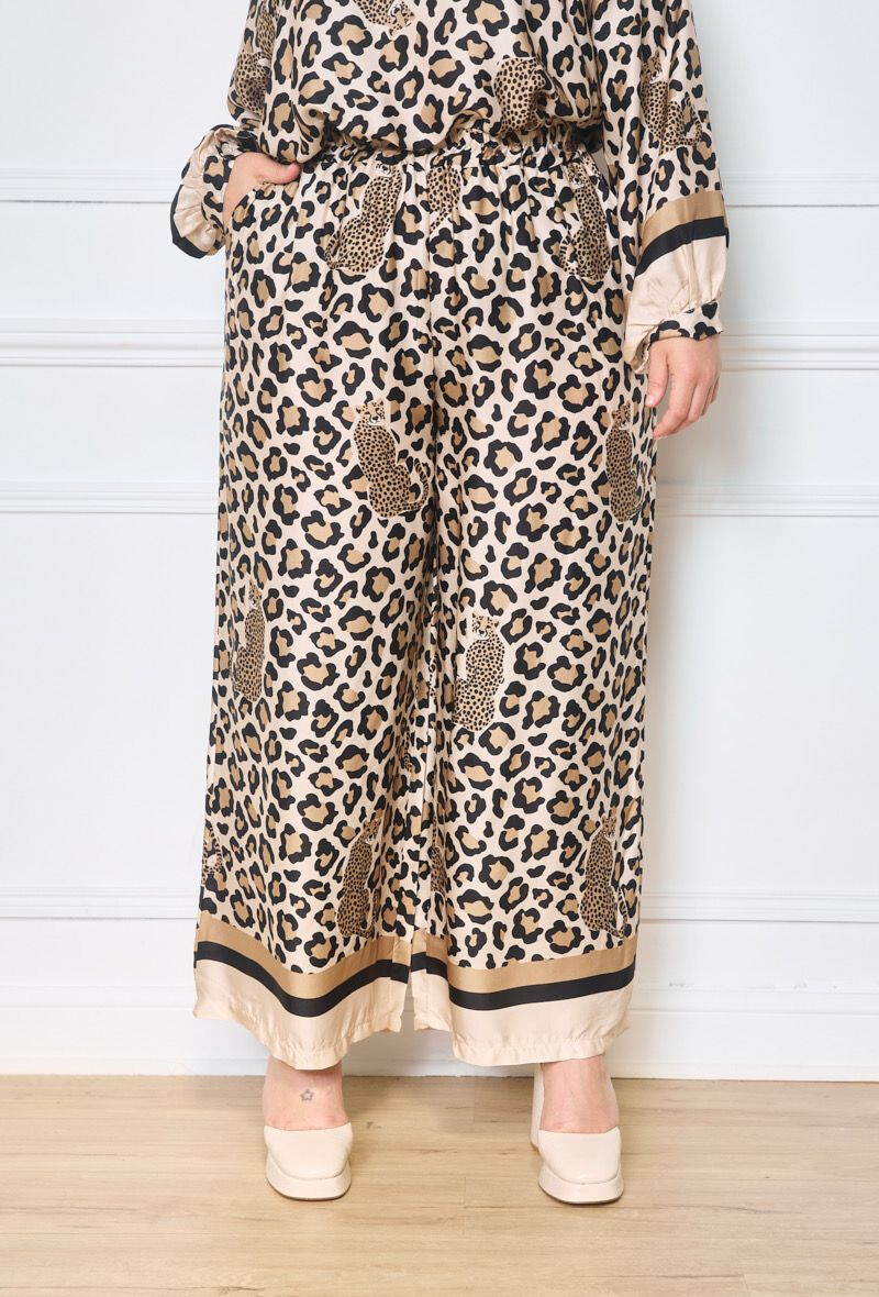 Wholesaler C'MELODIE - Printed silk pants