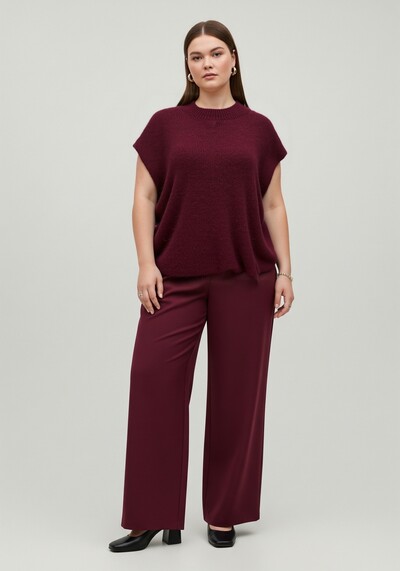Grossiste C'MELODIE - Pull Sans manche Over size Grande Taille Grossiste C'MELODIE - Pull Sans manche Over size Grande Taille