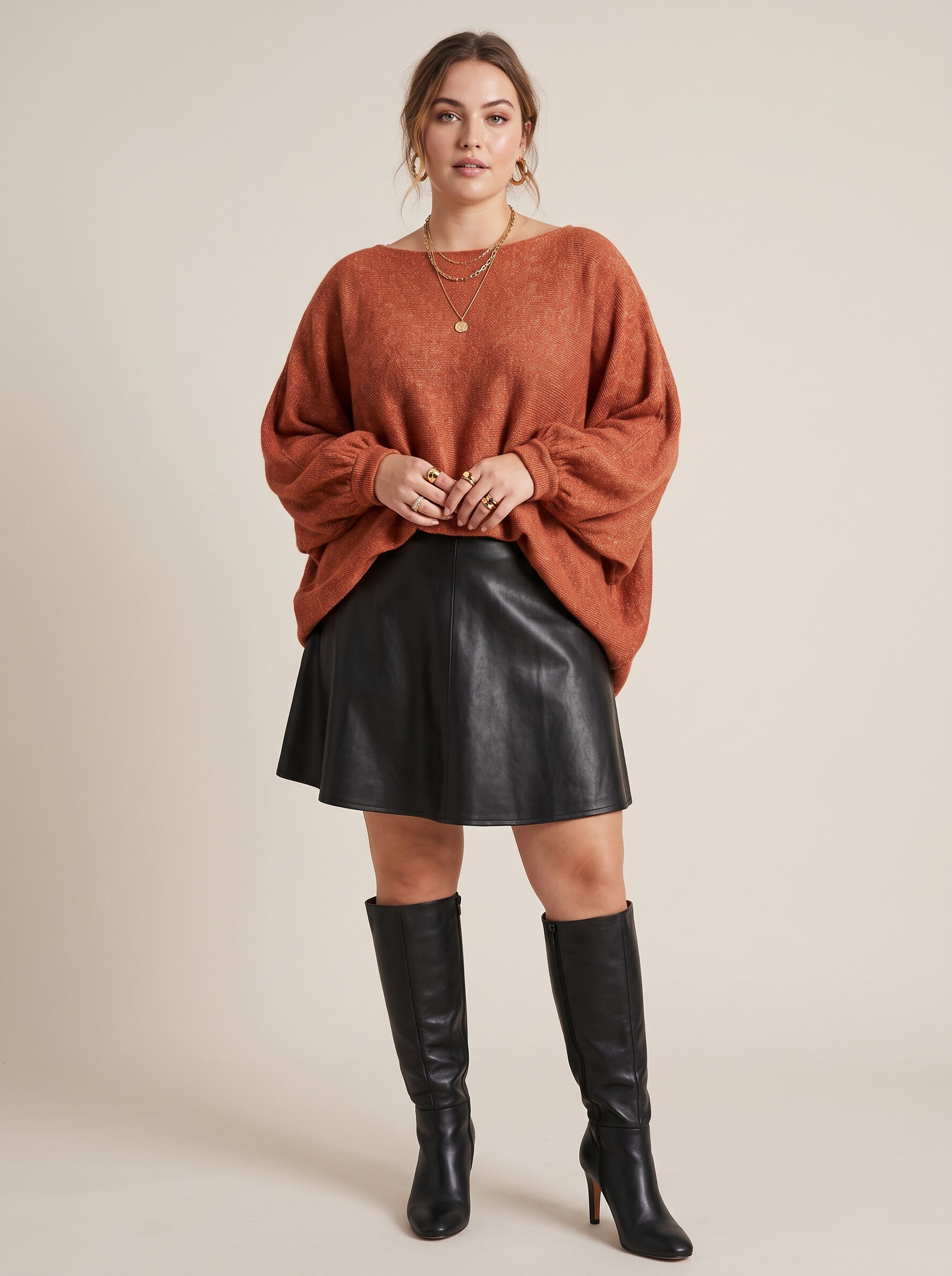 Großhändler C'MELODIE - Große Größen Pullover