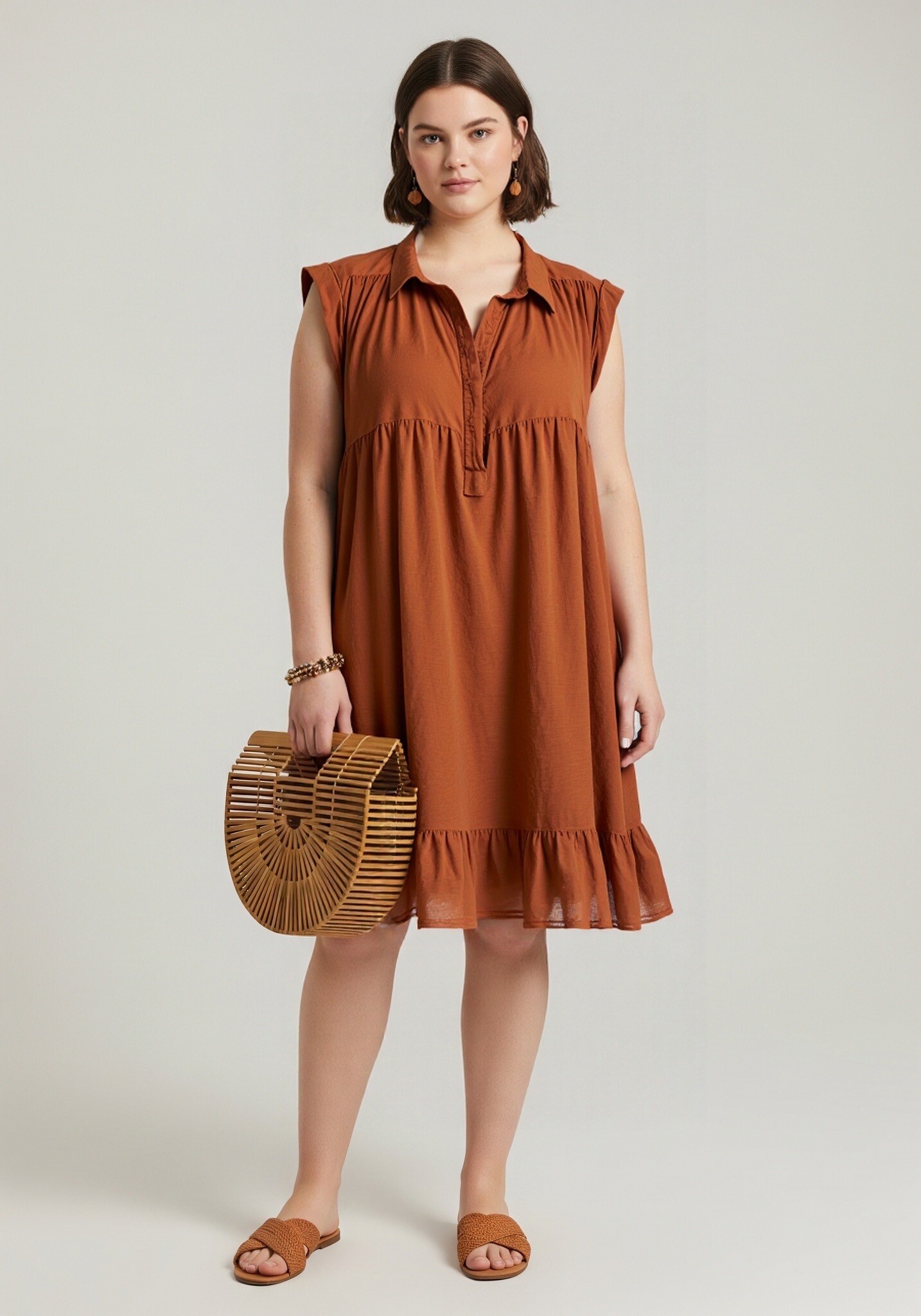 Mayorista C'MELODIE - Talla Grande Vestido