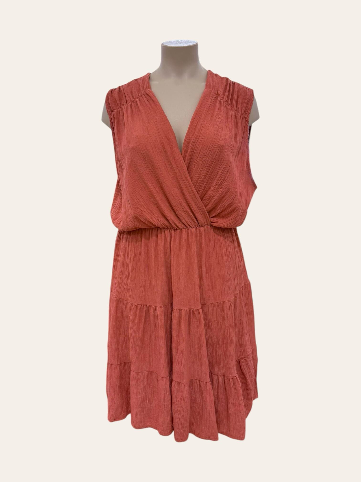 Mayorista C'MELODIE - Vestido de cintura grande con volantes con volantes