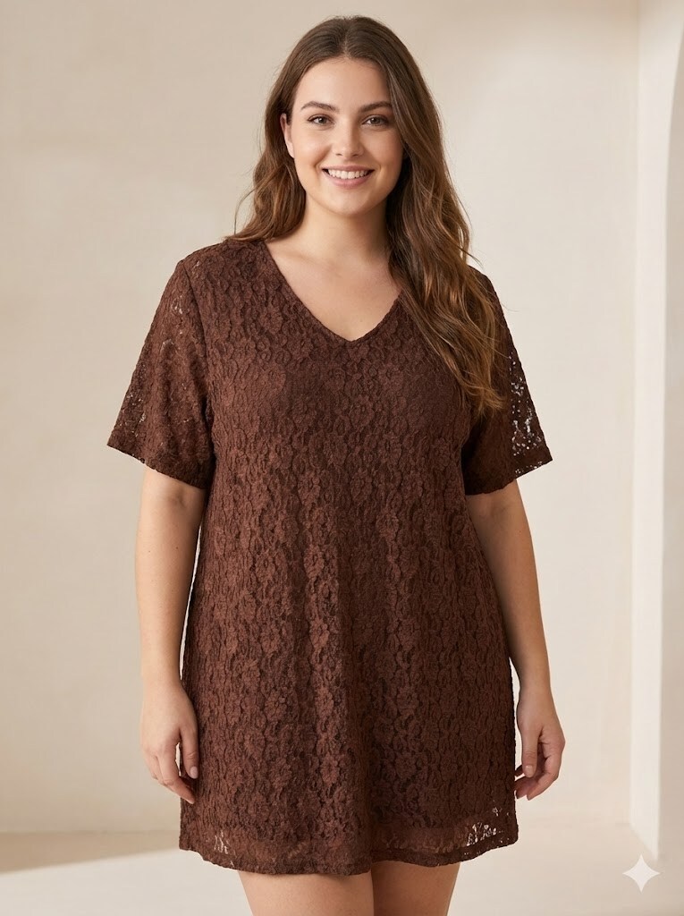 Grossiste C'MELODIE - Robe en dentelle élégante