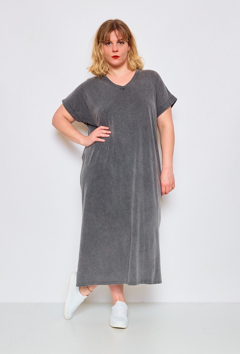 Wholesaler C'MELODIE - Cotton Dress Jersey Delave