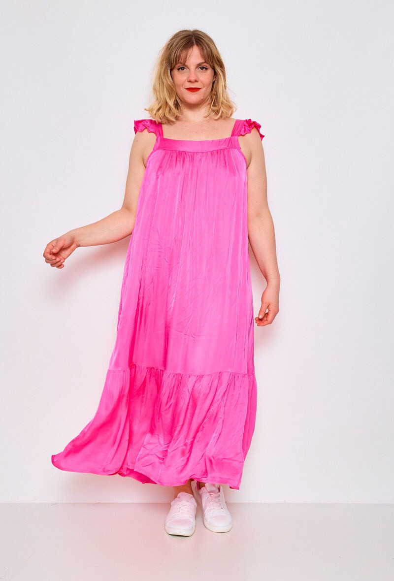 Wholesaler C'MELODIE - satin strap dress