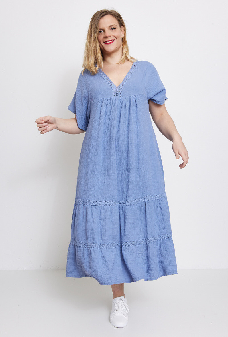 Wholesaler C'MELODIE - Cotton gauze dress