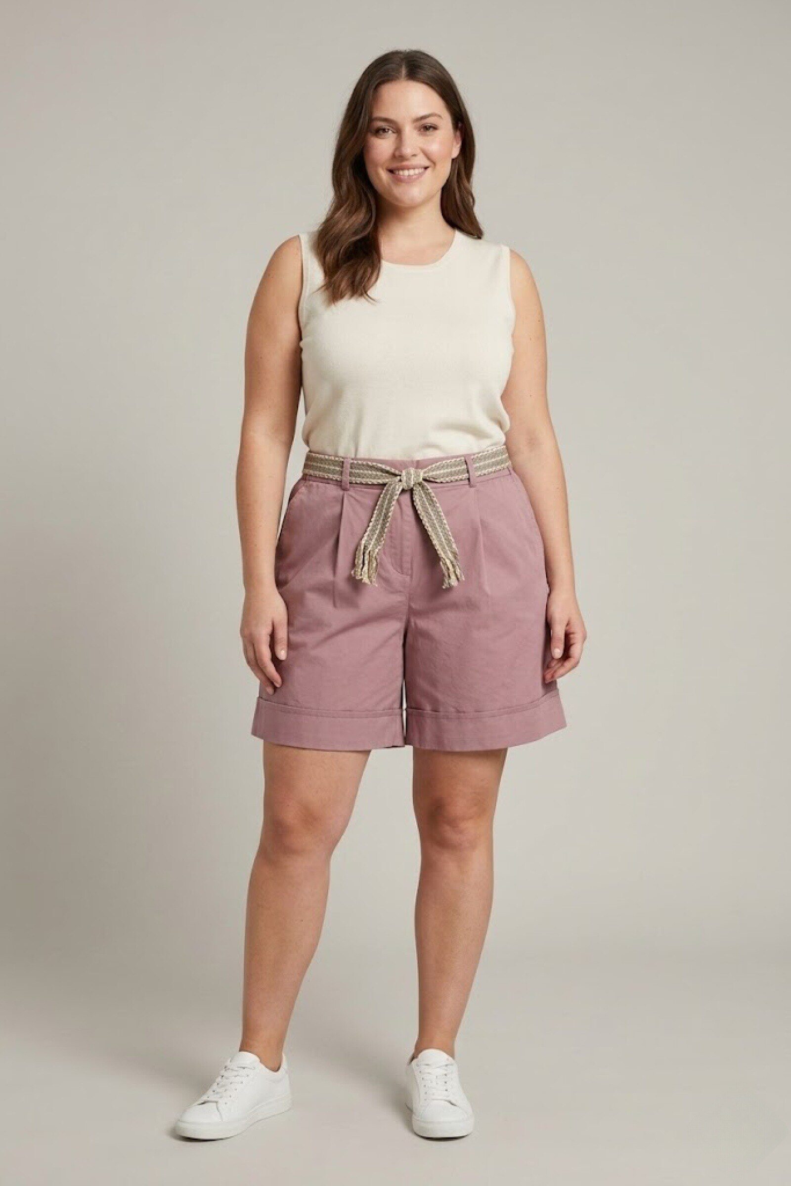 Großhändler C'MELODIE - Große Größen - Baumwollshorts