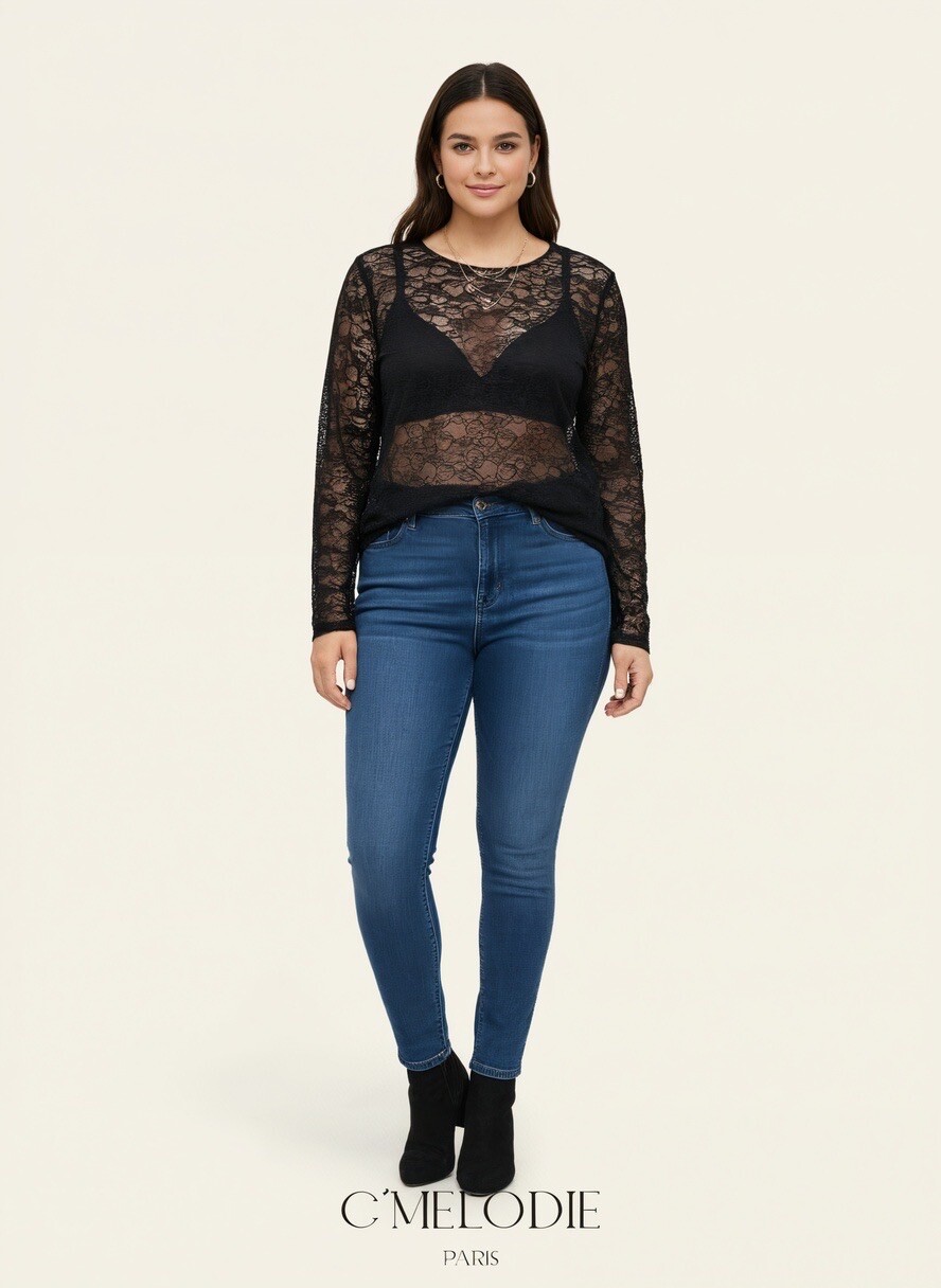 Wholesaler C'MELODIE - Plus Size T-shirt