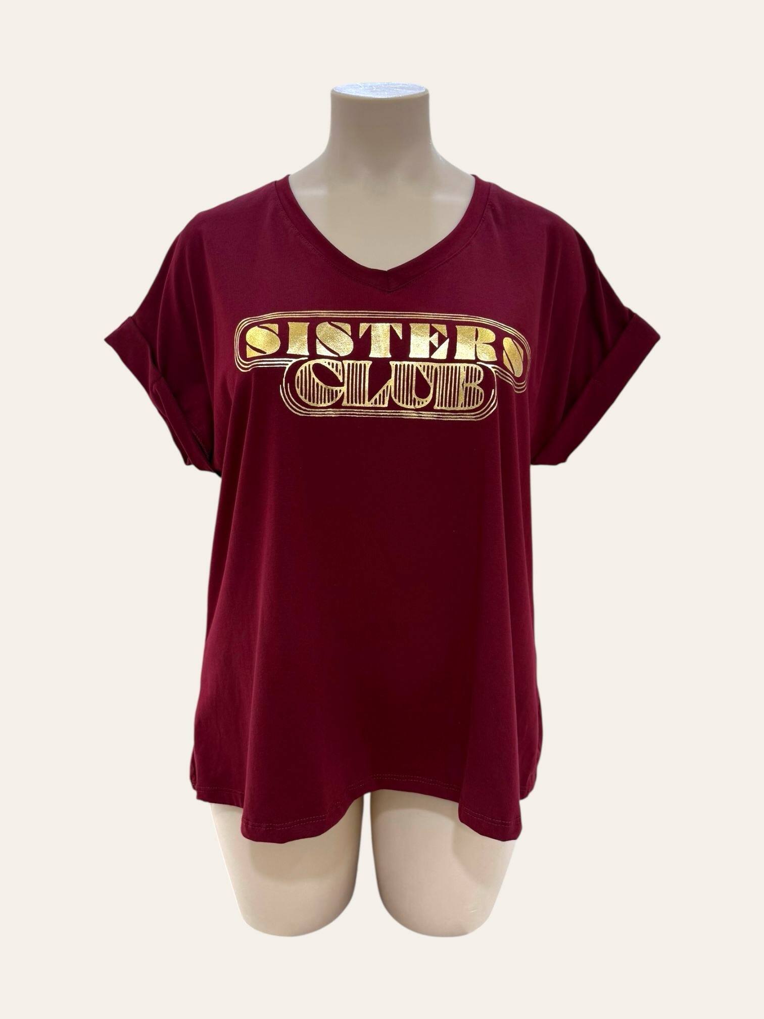 Wholesaler C'MELODIE - Plus Size Oversized T-shirt with Logo