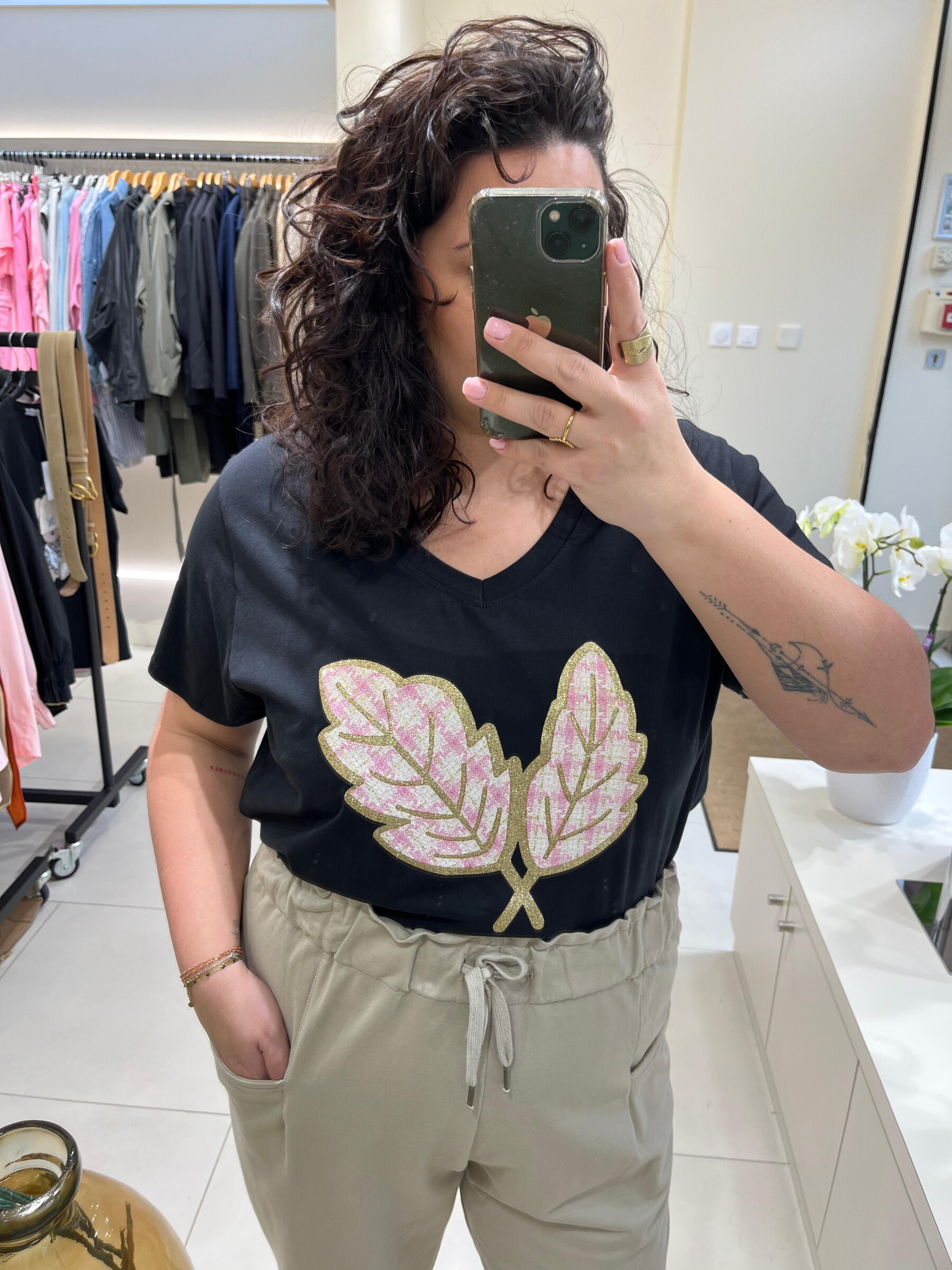 Mayorista C'MELODIE - Camiseta relajada con estampado